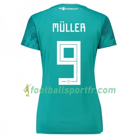 Tenue Allemagne Müller 9 Féminine Exterieur Coupe du monde 2018 Maillot de Foot